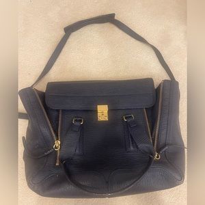 Phillip Lim Leather Pashto Bag Navy size Large